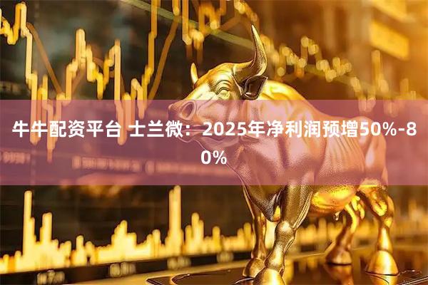 牛牛配资平台 士兰微：2025年净利润预增50%-80%