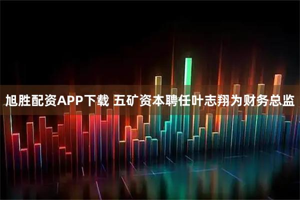 旭胜配资APP下载 五矿资本聘任叶志翔为财务总监