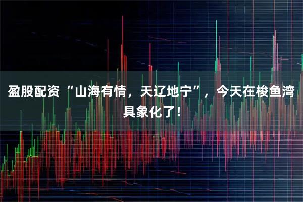 盈股配资 “山海有情，天辽地宁”，今天在梭鱼湾具象化了！